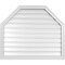 Ekena Millwork Octagonal Top Surface Mount PVC Gable Vent w/ 2"W x 1-1/2"P Brickmould Frame, 38"W x 32"H GVPOT38X3202SF - alternate 1